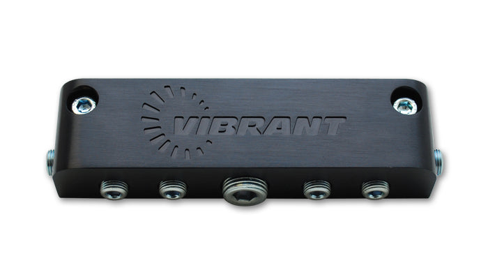 VIBRANT PERFORMANCE 2691 - Aluminum Vacuum Manifold Anodized Black image