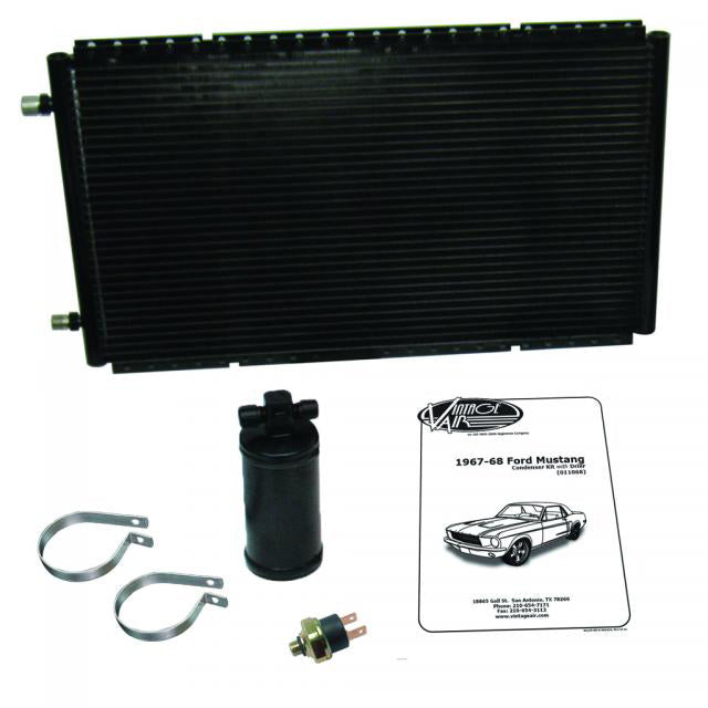 VINTAGE AIR 011068 - 1967-68 Mustang Condense r Kit w/Drier image