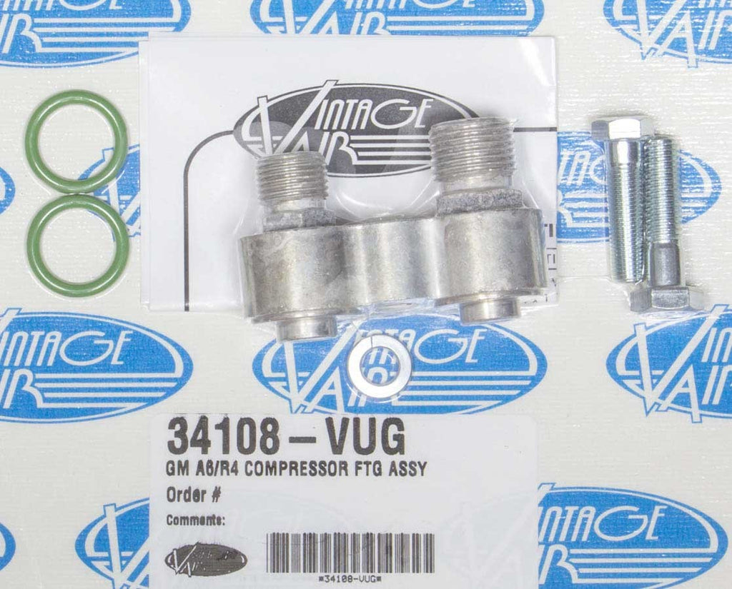 VINTAGE AIR 34108-VUG - Compressor Fitting Assy  image