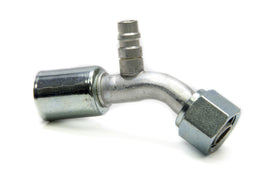 VINTAGE AIR 35523-VUG - #10 45 Degree Barb O-Ring Fitting w/Port image