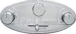 VINTAGE AIR 48104-RHQ - Gen II Streamline Contrl Panel image