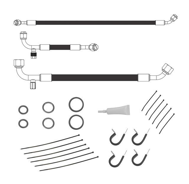 VINTAGE AIR 521290 - Standard Hose Kit 67-68 Camaro/Firebird image