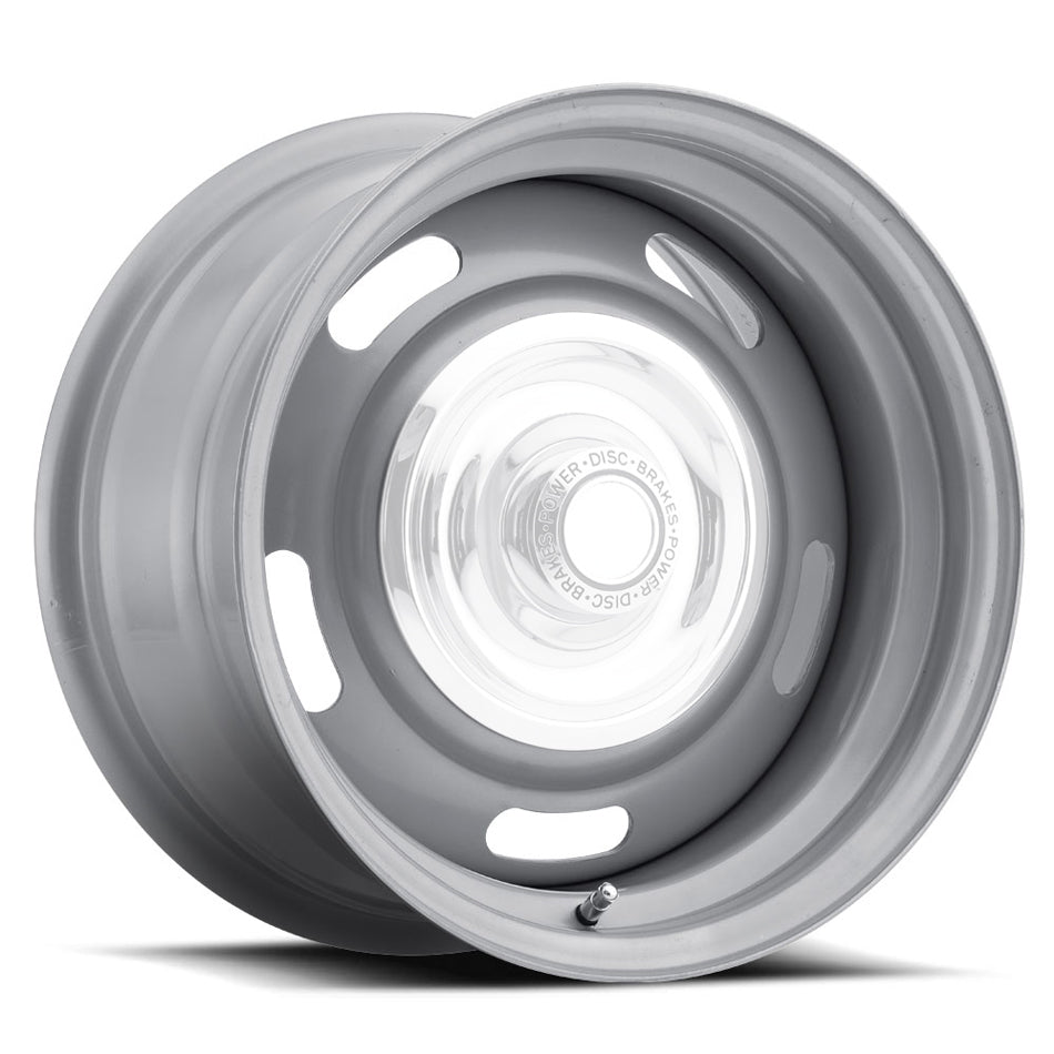 VISION WHEEL 55-5861 - Wheel 15X8 5-4.75 Silver Rally Vision image