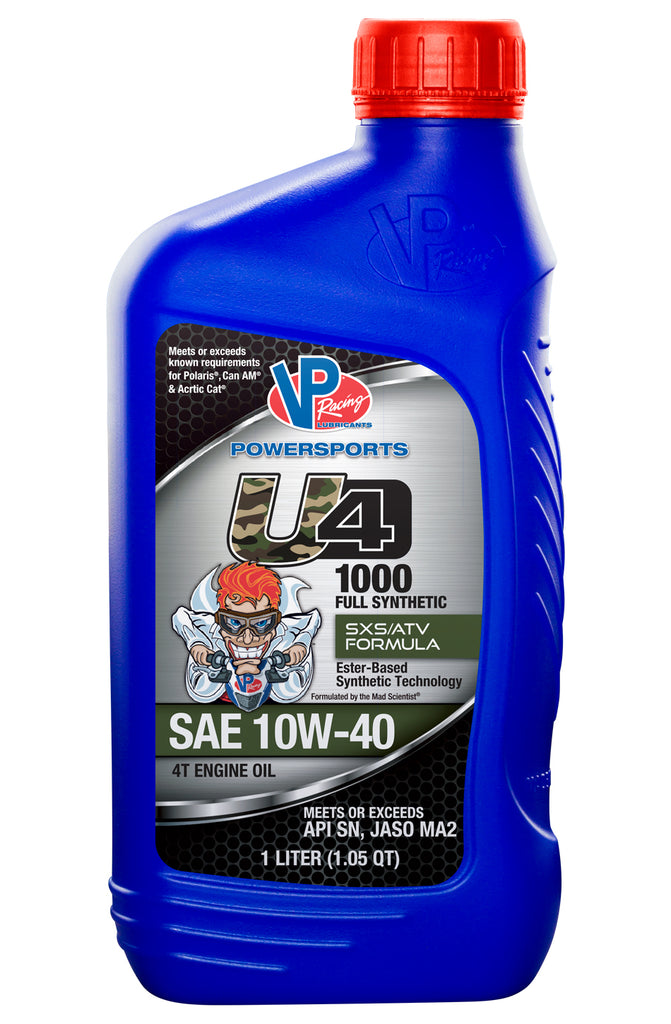 VP RACING 26721 - VP Oil SAE 10w40 UTV/ATV Syn 32oz image