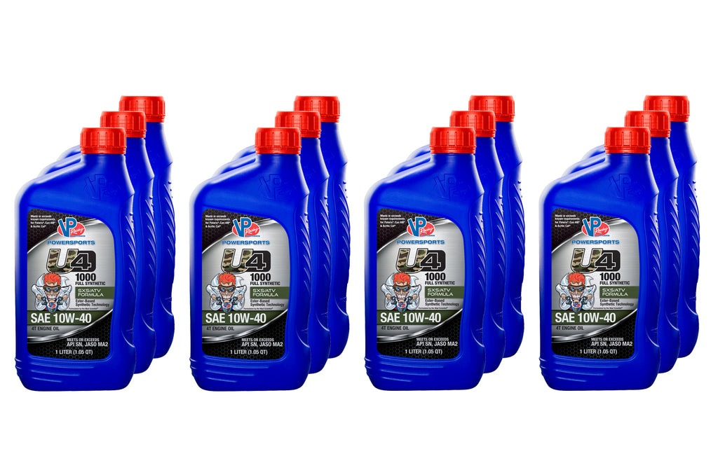 VP RACING 26727 - VP Oil SAE 10w40 UTV/ATV Syn 32oz (Case 12) image