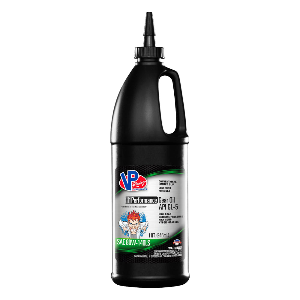 VP RACING 2705 - VP GL-5 80w140 Gear Oil Hi-Perf 1 Qt image