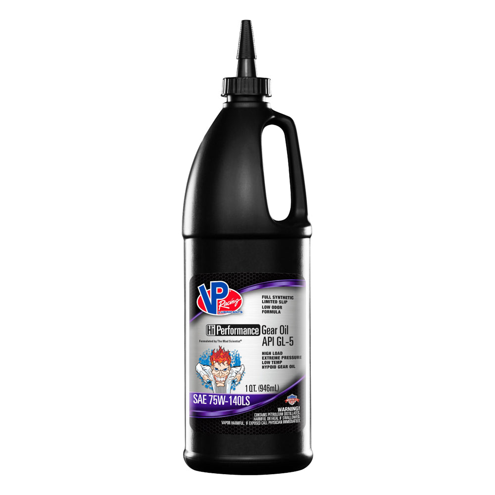 VP RACING 2707 - VP GL-5 75w140 Gear Oil Full-Syn 1 Qt image