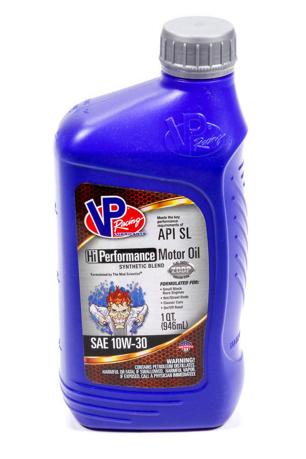 VP RACING 2955 - VP 10w30 HI-Performance Racing 1 Qt - 32oz image