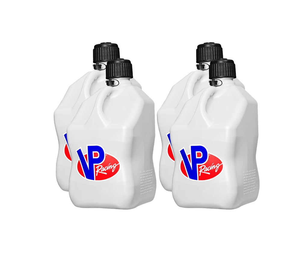 VP RACING 3522-CA-CASE - Motorsports Jug 5.5 Gal White Square (Case 4) image