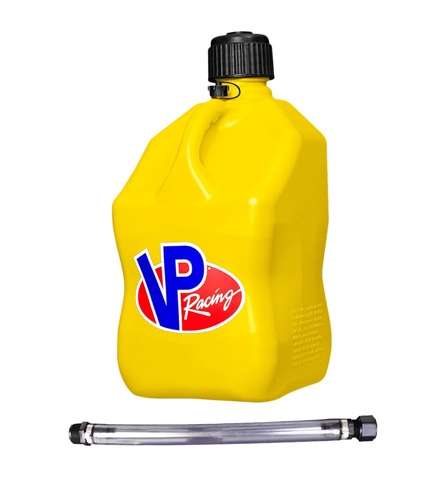 VP RACING 3556-CA - Motorsports Jug 5.5 Gal Yellow Square w/Hose image