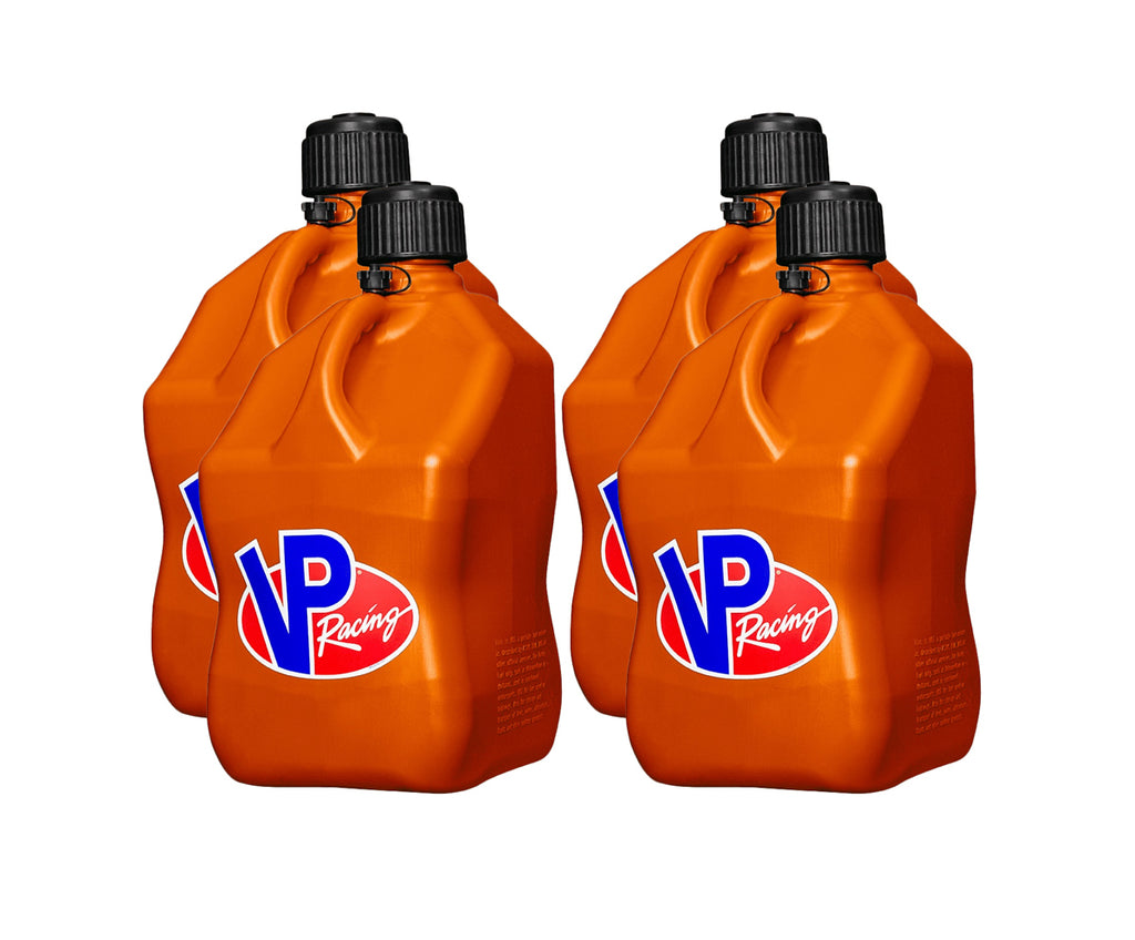 VP RACING 3572-CA-CASE - Motorsports Jug 5.5 Gal Orange Square (Case 4) image