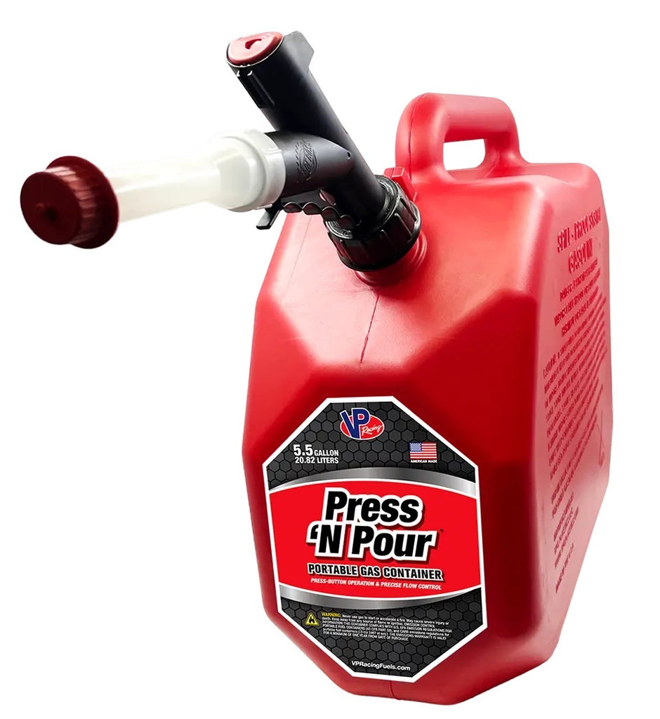 VP RACING 3839 - Gas Container 5.5 Gal Press 'N Pour image