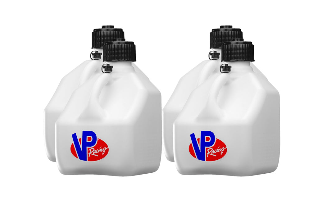 VP RACING 4172-CA-CASE - Motorsports Jug 3 Gal White Square (Case 4) image