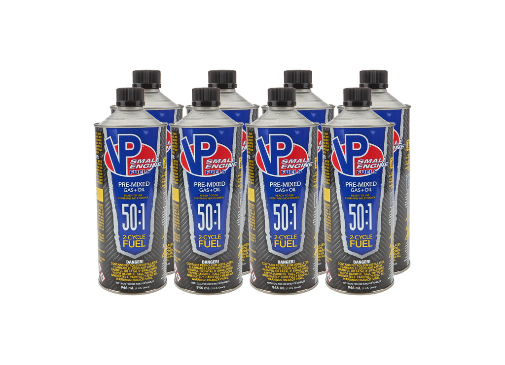 VP RACING 6238 - 50:1 Pre-Mix Fuel 1qt Cans (Case 8) image