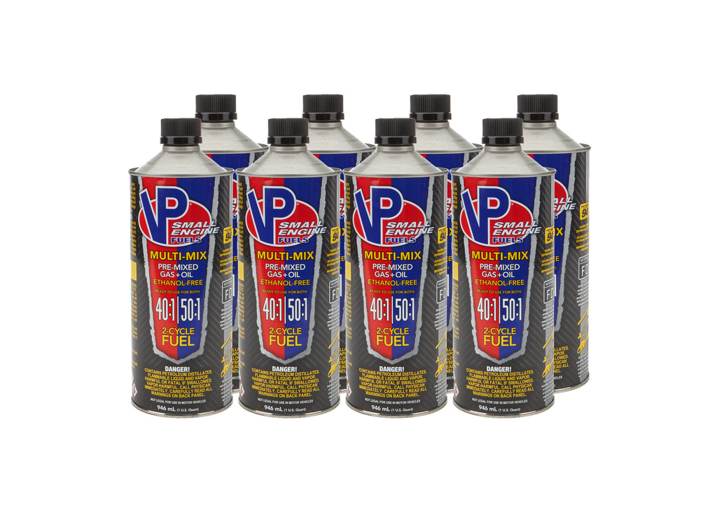 VP RACING 6818 - Multi-Mix 40:1/50:1 Pre-Mix 1qt Cans Case/8 image