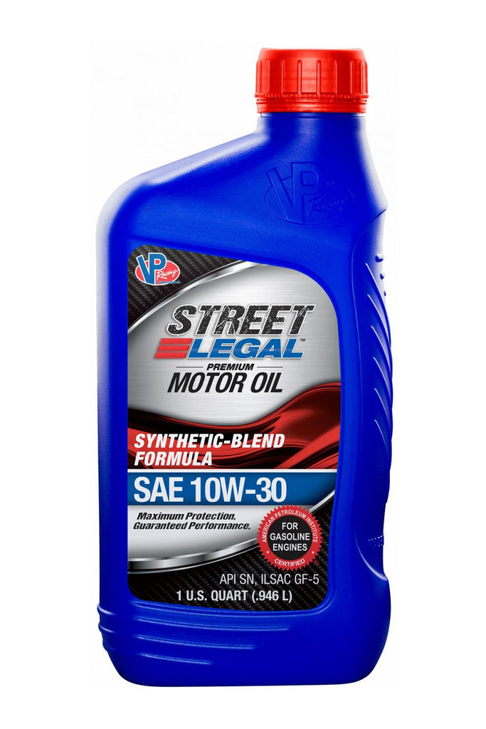 VP RACING VP3710343C - Motor Oil VP 10W30 Syn Blend Street 32oz (CS12) image