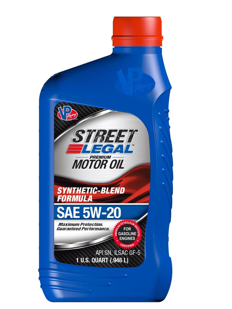 VP RACING VP3752043C - Motor Oil VP 5W20 Syn Blend Street 32oz (CS12) image