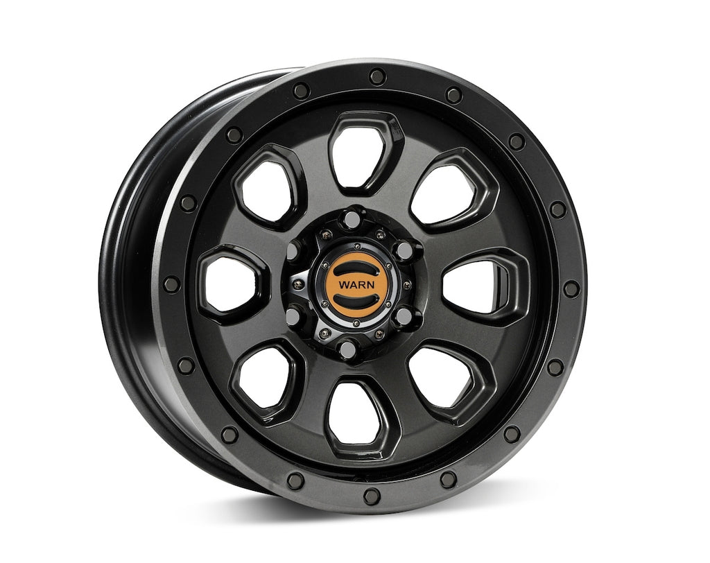 WARN 104485 - Wheel 17x8.5 Moonsault Black 6x5.5/6x139.7mm image