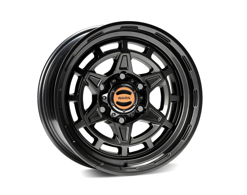 WARN 104487 - Wheel 17x8.5 Cutter Back Black 6x5.5/6x139.7mm image