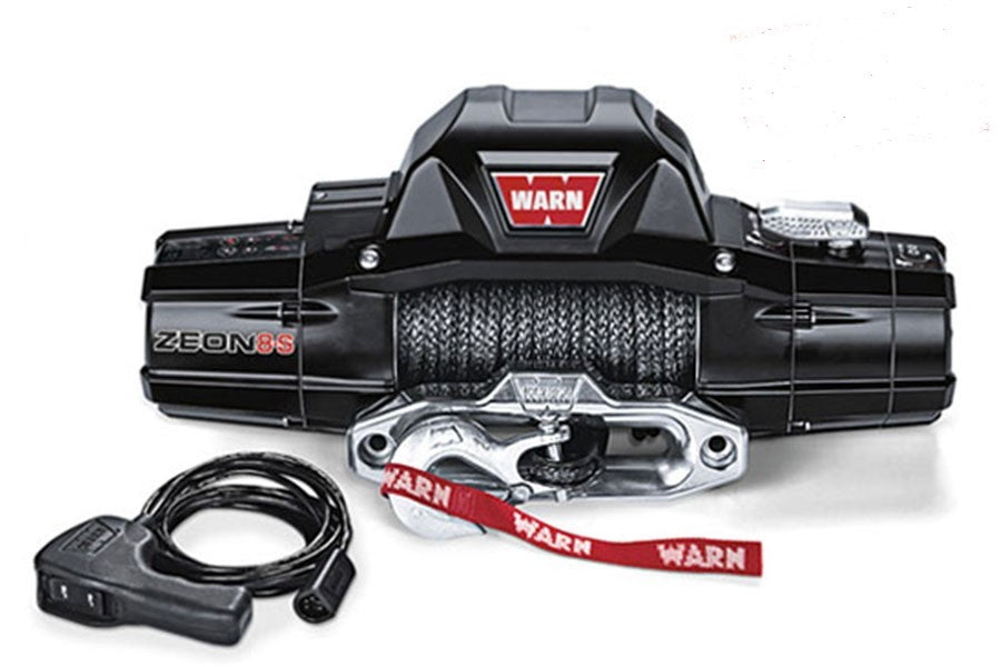 WARN 89305 - Zeon 8-S 8000lb Winch w/Synthenic Rope image