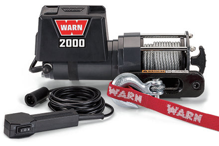 WARN 92000 - DC2000 Winch 2000lb w/Hawse Fairlead image