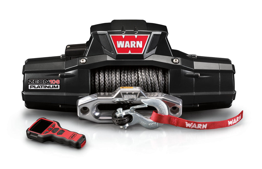 WARN 92815 - ZEON 10-S 10000lb Winch w/Synthetic Rope Hawse image