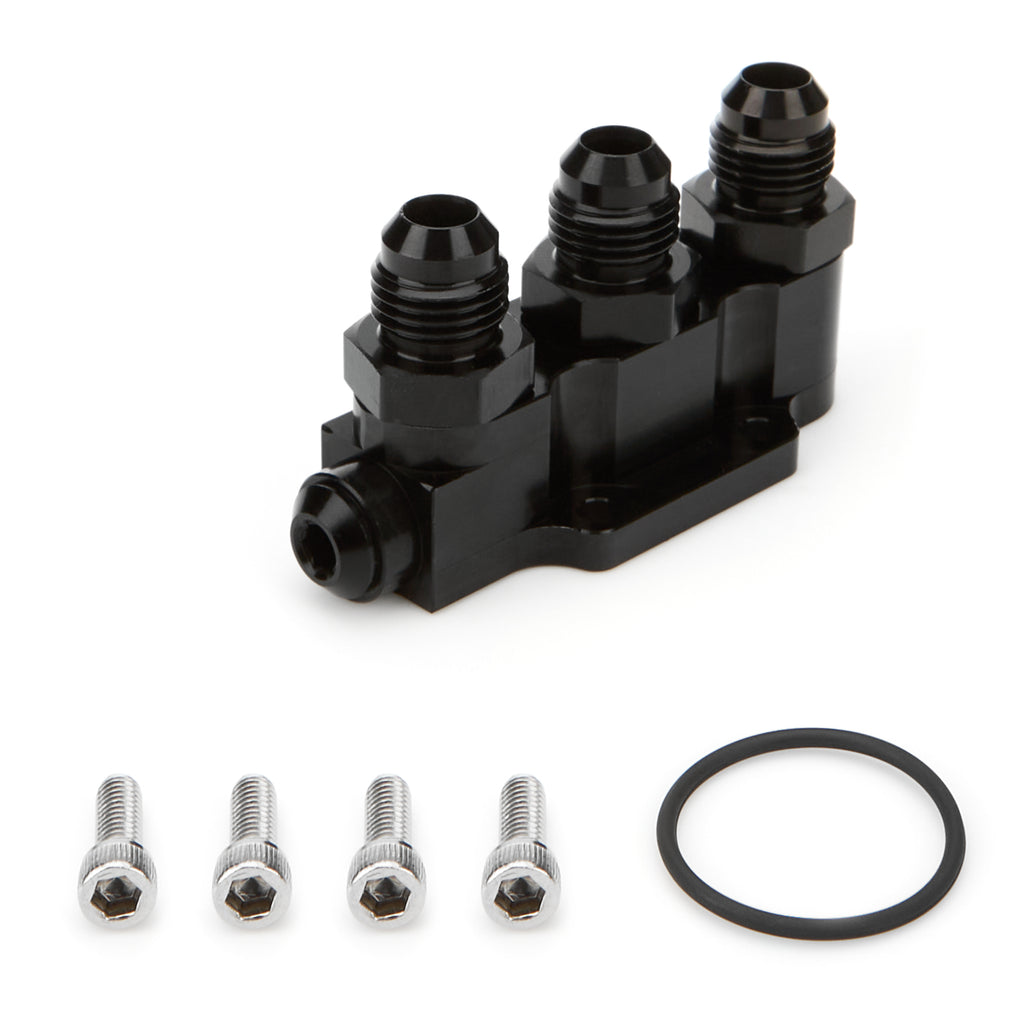 WATERMAN RACING COMP. 29571 - Manifold Attaches To Pump 3 -6an Inlet image