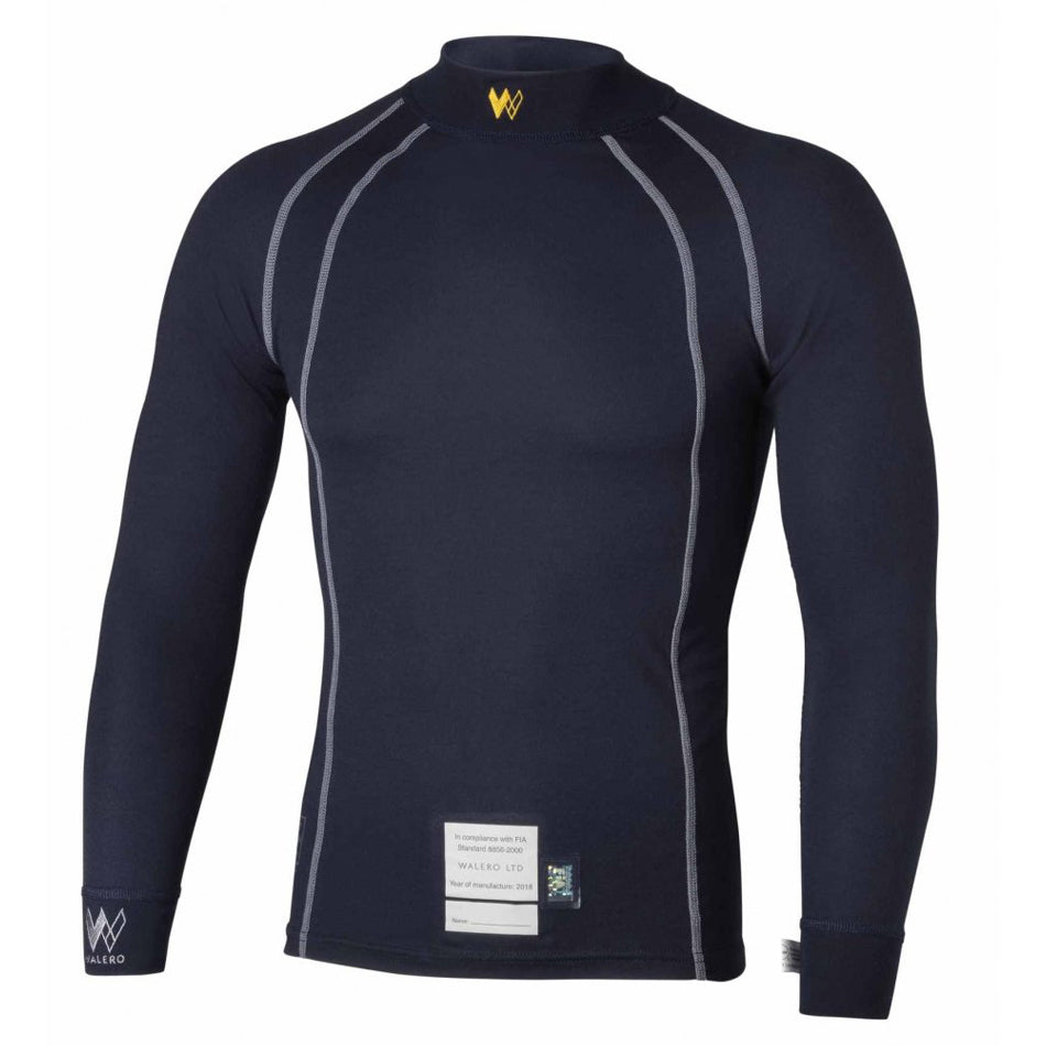 WALERO 400017PTS - Base Layer Top Small SFI3.3 & FIA Petrol Blue image