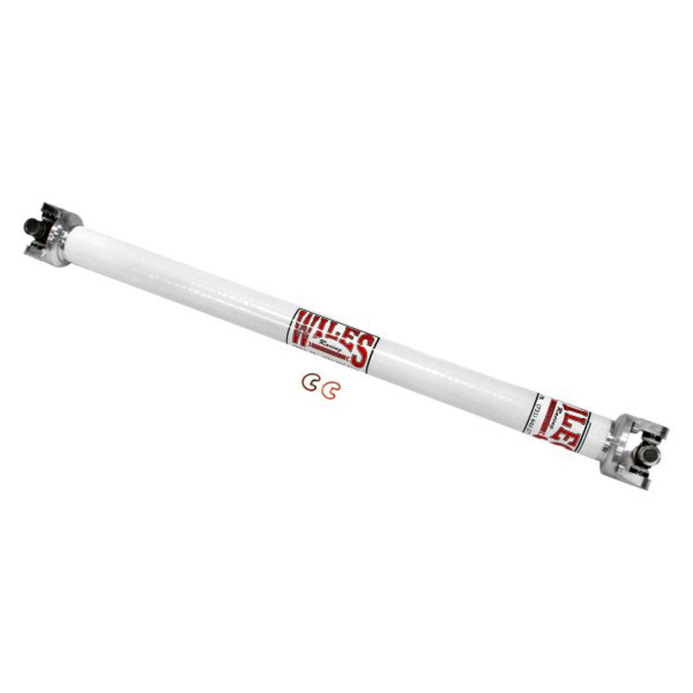 WILES RACING DRIVESHAFTS CF225345 - C/F Driveshaft 2-1/4in Dia 34.5in Long image