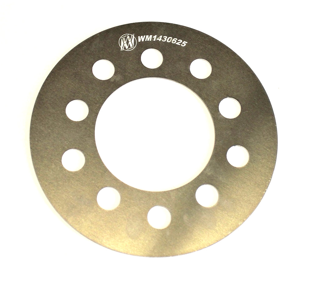 WEHRS MACHINE WM1430625 - SMALL 5 ALUMINUM WHEEL SPACER 1/16 IN THICK image