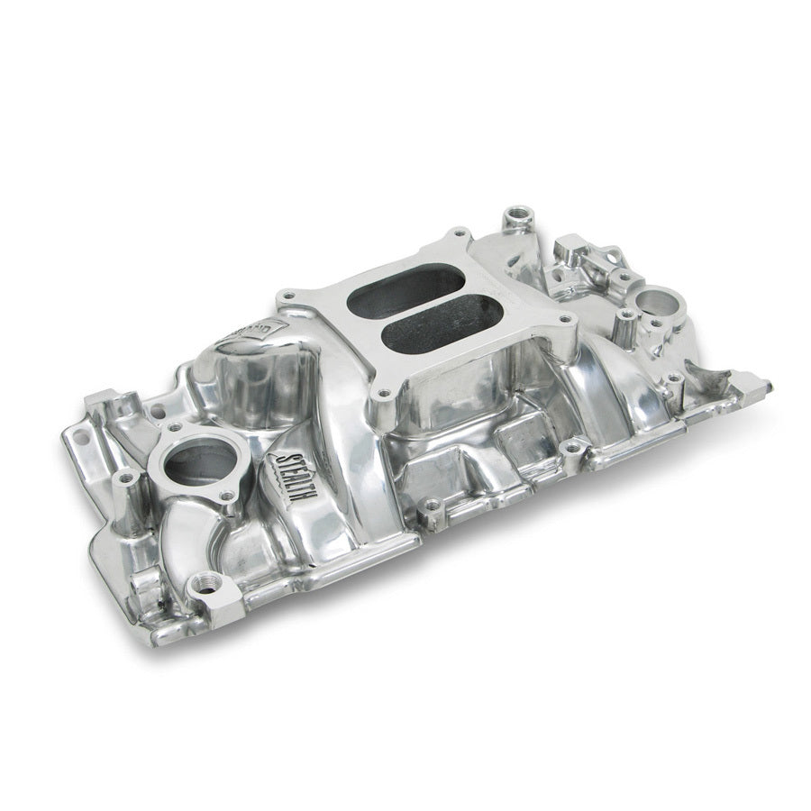 WEIAND 8150P - SBC Speed Warrior Manifold Polished image