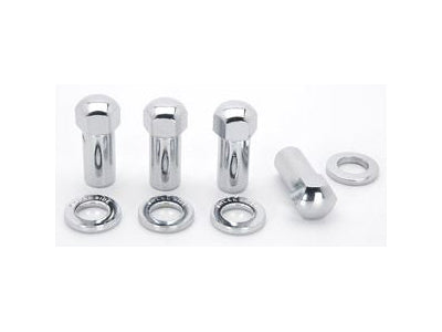 WELD RACING 601-1414 - 7/16in RH Chrome Lug Nut (4pk) image