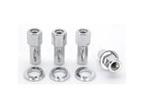 7/16in RH Open End Lug Nuts 4/pk