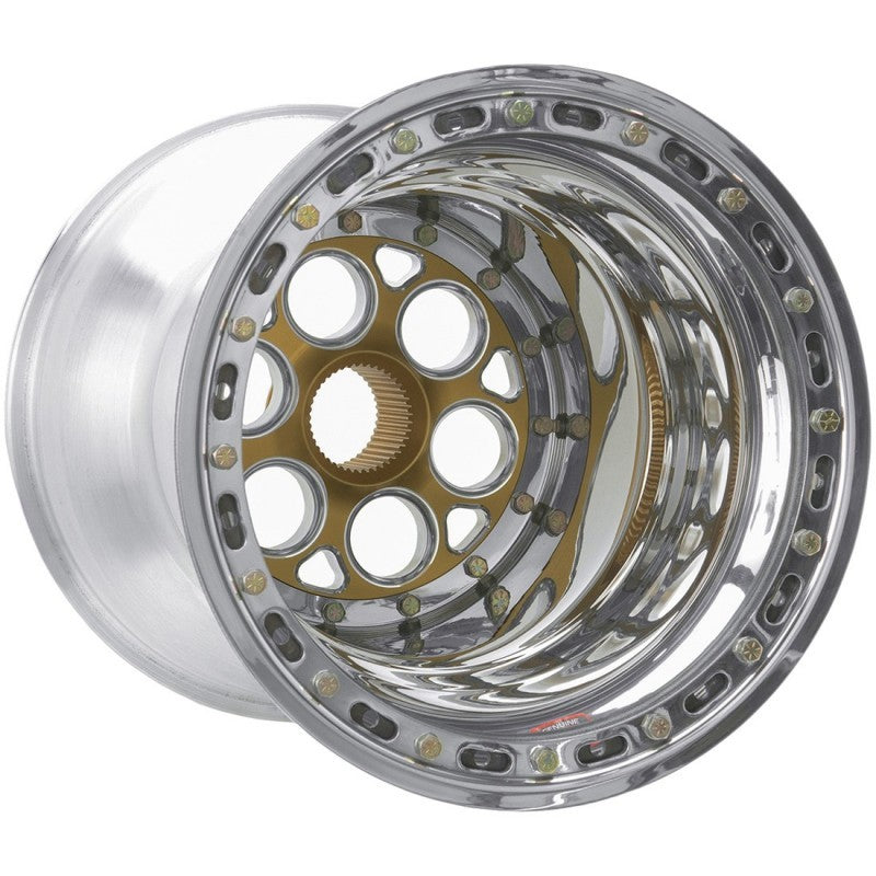 WELD RACING 735-51757-6 - 15x17 42 Spline 7in BS Bead-Loc w/Cover image