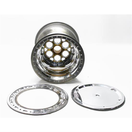WELD RACING 735-51855-6 - 15x18 42 Spline 5in BS Bead-Loc w/Cover image