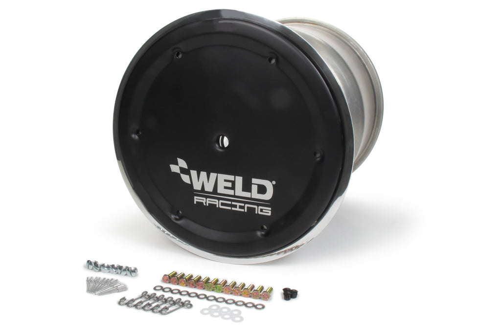 WELD RACING 735B-51758BC-6 - 15x17 42 Spline 8in BS Bead-Loc w/Cover image