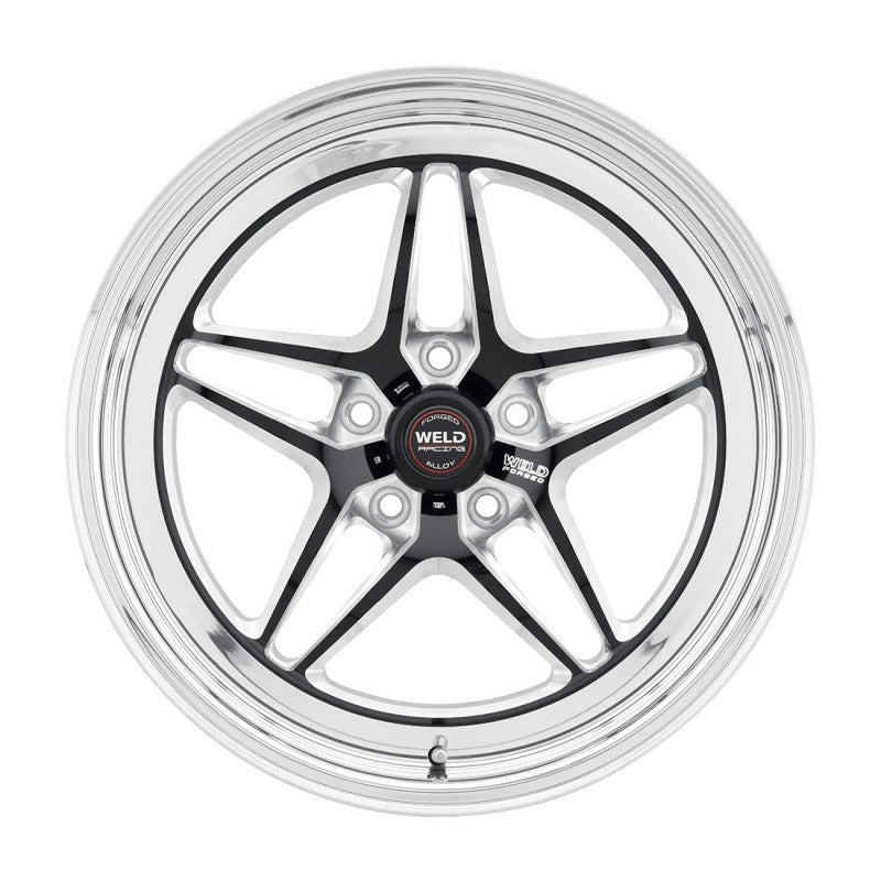 WELD RACING 81HB7100C72A - RT-S S81 Series Wheel 17x10 5x5 BC 7.2 BS image