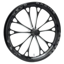 Load image into Gallery viewer, WELD RACING 84B-17000 - V-Series Frnt Drag Wheel Black 17x2.25 Anglia Mnt image