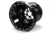 Load image into Gallery viewer, WELD RACING 84B-616B278UB - V-Series Drag Wheel Blk 16x16 5x4.75 4.0 BS image