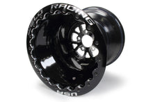 Load image into Gallery viewer, WELD RACING 84B-616B280UB - V-Series Drag Wheel Blk 16x16 5x4.75 5.0 BS image