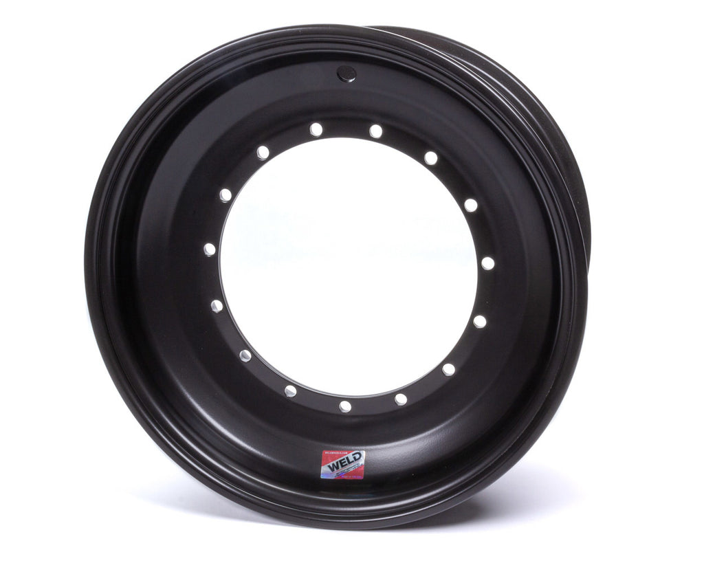 WELD RACING 860B-50813 - 15x8 3in BS Direct Mount No Cover All Black image