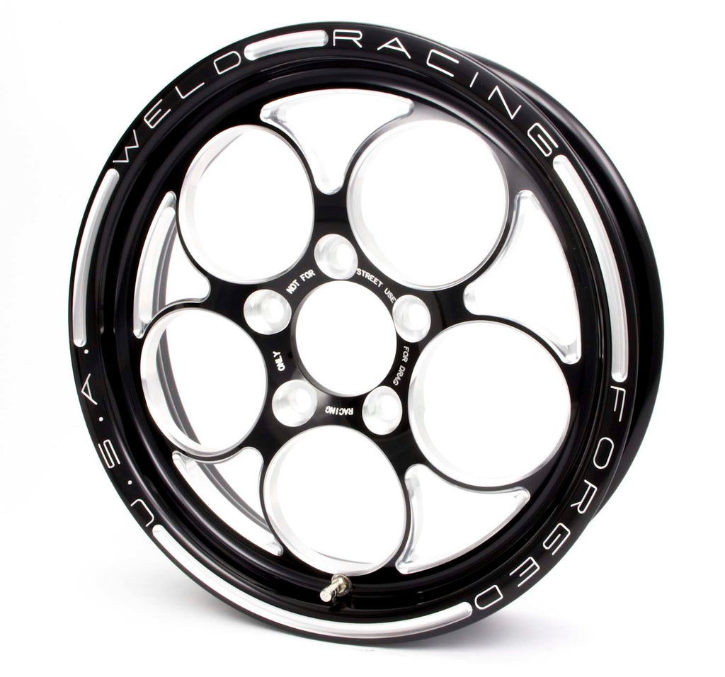 WELD RACING 86B-15202 - Magnum PRO 15x4 1pc Wheel 5x4.5 2.25BS Blk image