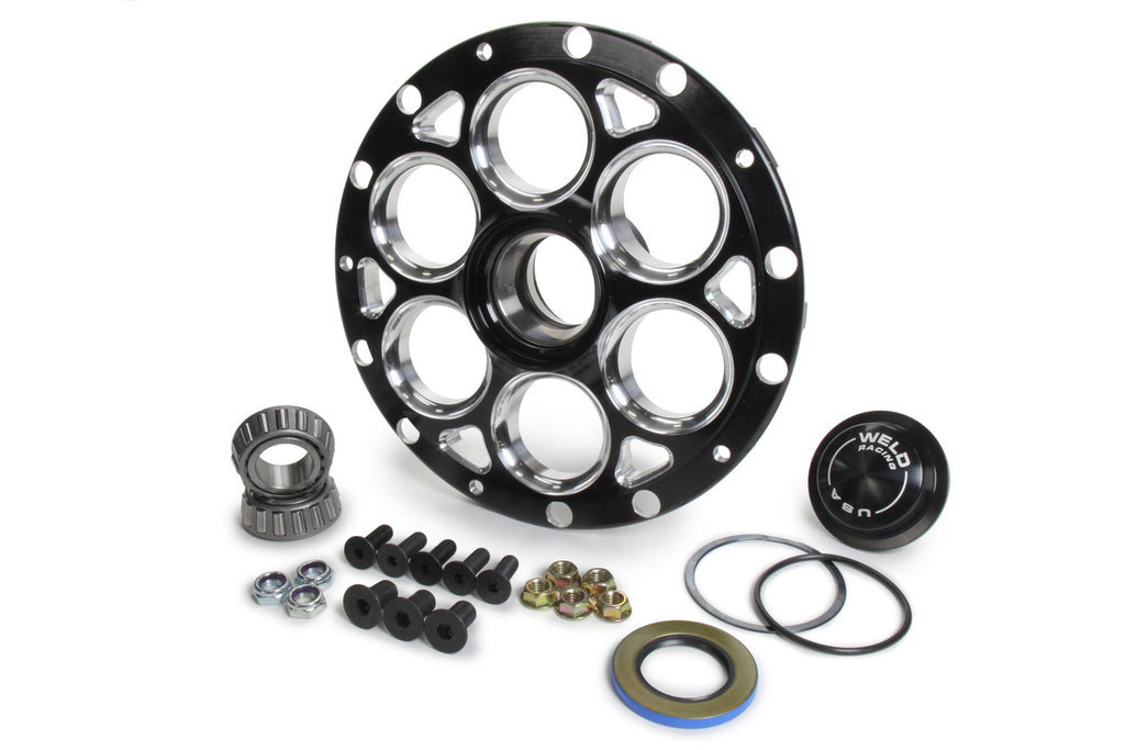 WELD RACING C8088B-RT - Hub L/W 13/15 Straight Shaft No Rotor Mount Blk image