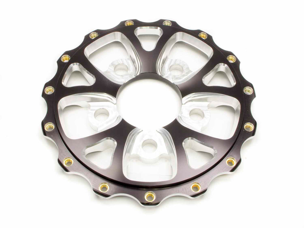 WELD RACING P613B-84B - 5x4.75 Rear Wheel Center V-Series Drag - Black image