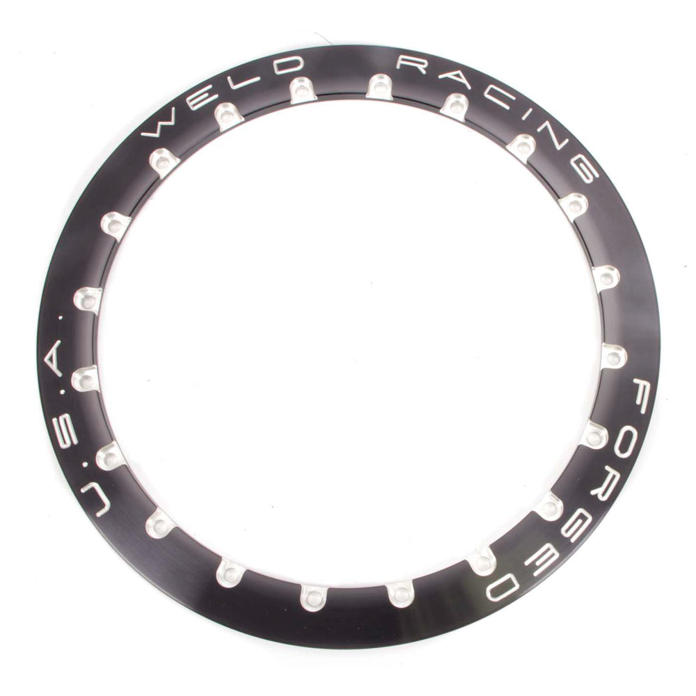 WELD RACING P650-5179B - Beadloc Ring - Black 20-Hole For 15in Wheel image