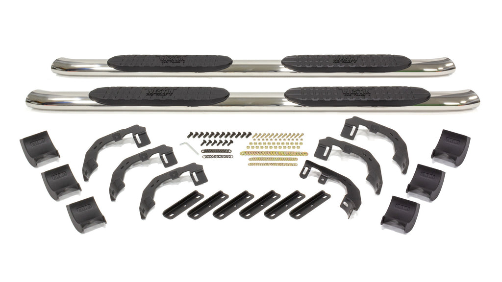 WESTIN 21-24090 - Pro Traxx 4in Step Bars 19-   Ram 1500 Quad Cab image