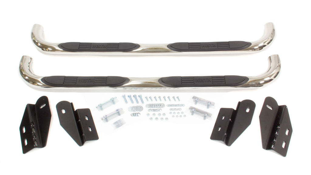 WESTIN 23-1430 - 99-  Ford F150 Super Cab Polished Step Bars image