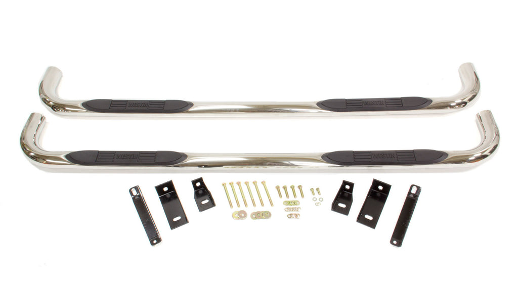 WESTIN 23-1950 - 99-14 GM P/U Crew Cab Polished Step Bars image