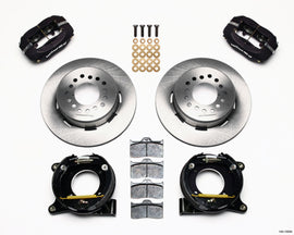 WILWOOD 140-10094 - 63-87 GM C10 P/U Rear Brake Kit Black Caliper image