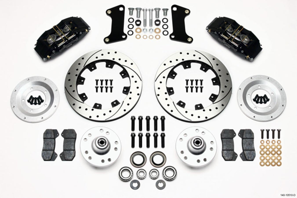 WILWOOD 140-10510-D - Front Disc Brake Kit 67-69 Camaro 12.19 Rotor image